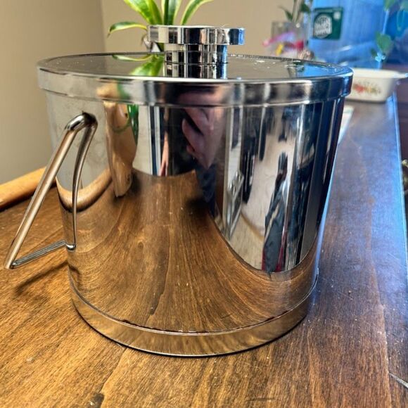 VTG Kromex Midcentury Chrome Ice Bucket - Picture 10 of 13